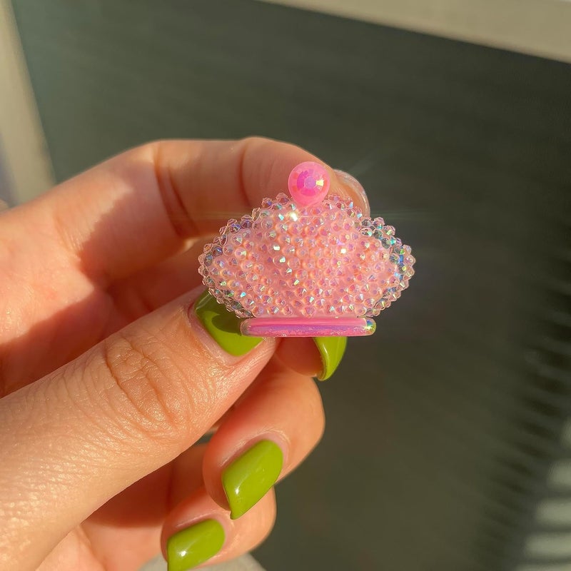 DNT Cute bling Shoe Charms for Girls Cute Shoe Charms for Adults Teens Kids Kawaii Shoe Decoration Charms for Clog Sandals Birthday Party Gift - Image 5